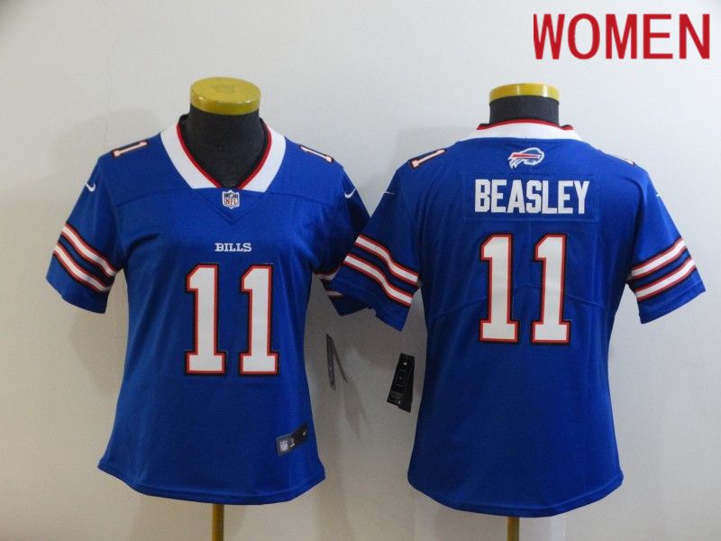 Women Buffalo Bills #11 Beasley Blue Nike Limited Vapor Untouchable NFL Jerseys->buffalo bills->NFL Jersey